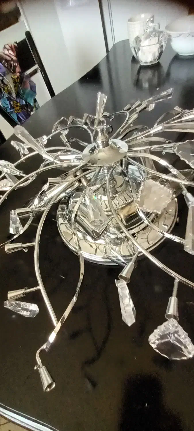 ۲ عدد لوستر سقفی|لوستر و چراغ آویز|پردیس, فاز ۲|دیوار