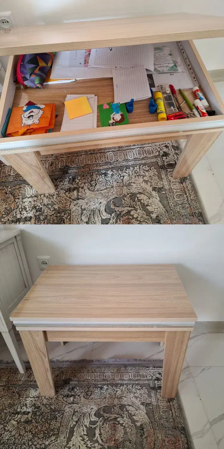 میز تحریر|میز تحریر و کامپیوتر|مبارکه, |دیوار