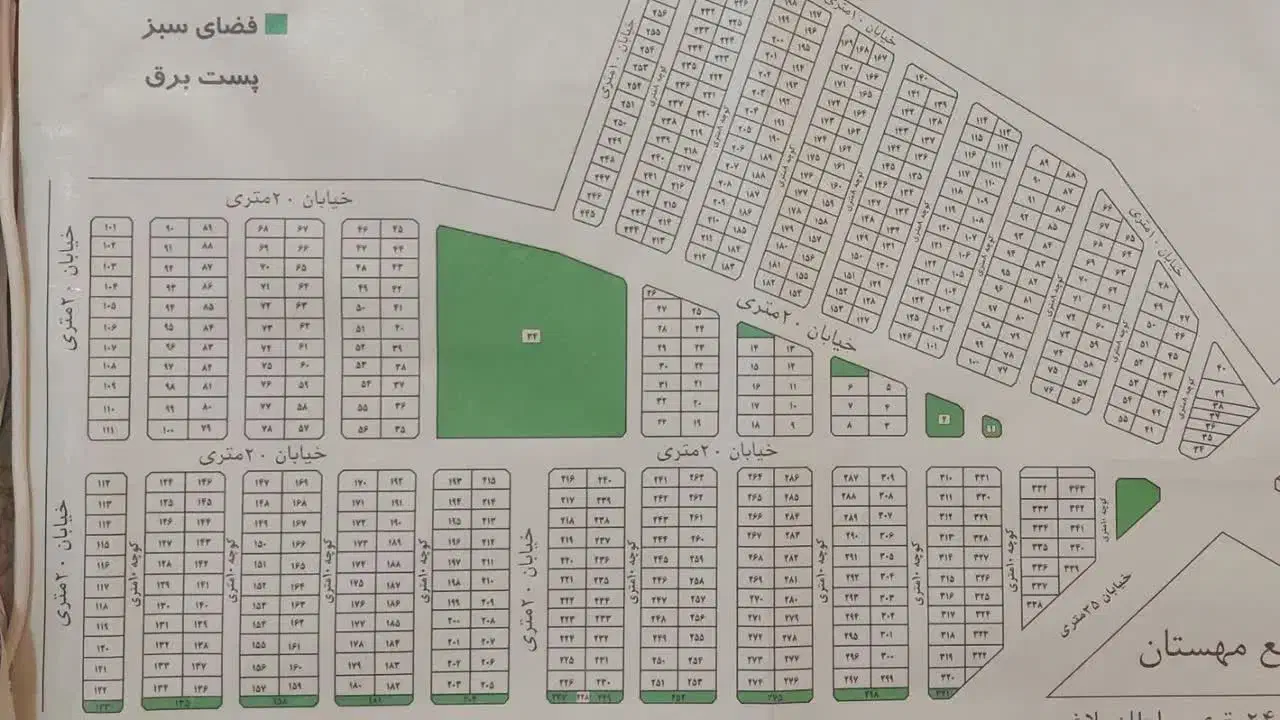 زمین مسکونی۱۶۰متر/اول شهرک بسیجیان/آماده برای ساخت|فروش زمین و ملک کلنگی|ابهر, |دیوار