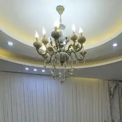 لوستر و کنارسالنی برنز شیک|لوستر و چراغ آویز|اسلام‌‌آباد غرب, |دیوار