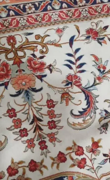 فرش ۹ متری و یک قالیچه با همان نقشه درحد نو|فرش|بیجار, |دیوار