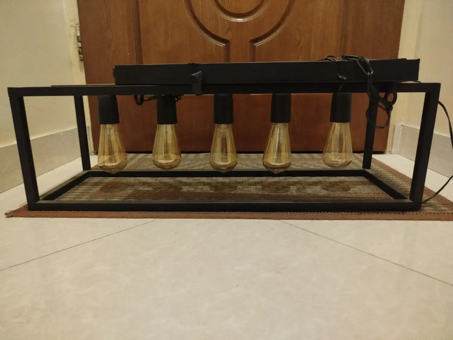 اویز فلزی|لوستر و چراغ آویز|تهران, دبستان|دیوار