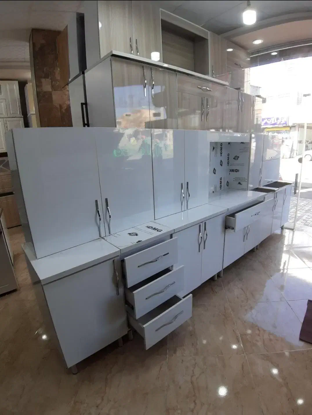 تمام ام دی اف کابینت نصب آسان ( آمــاده )|مصالح و تجهیزات ساختمان|نهاوند, |دیوار