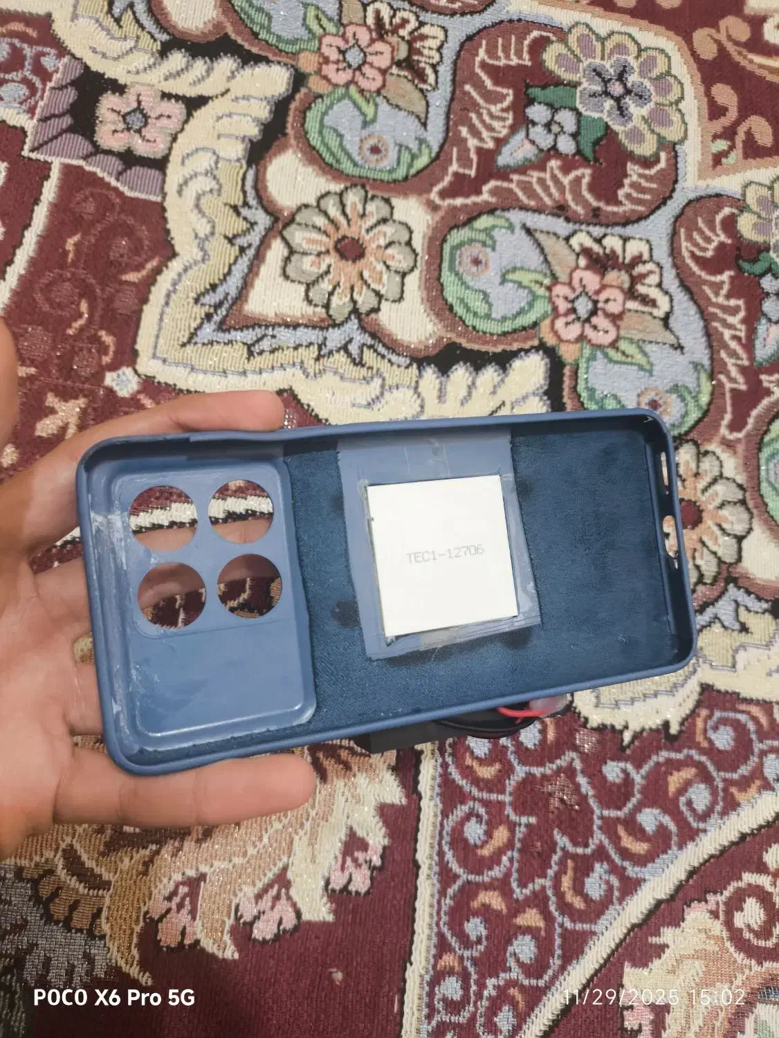 فن گیمینگ برای بازی مناسب گوشی poco x6 pro|لوازم جانبی موبایل و تبلت|فیروزآباد (فارس), |دیوار