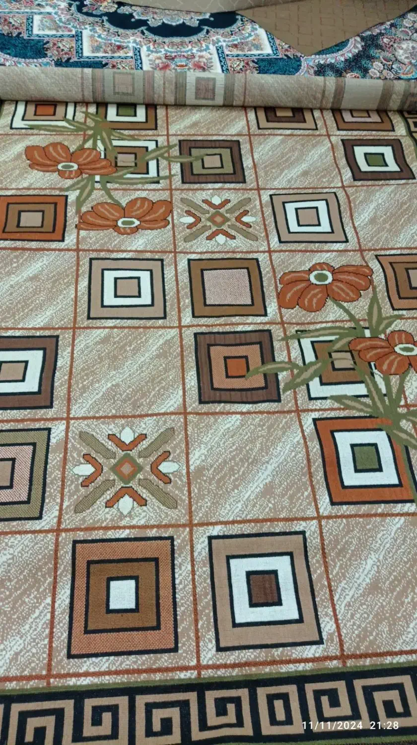 گلیم 6 متری بدون پرز با طرح زیبا|گلیم، جاجیم، گبه|گرگان, |دیوار