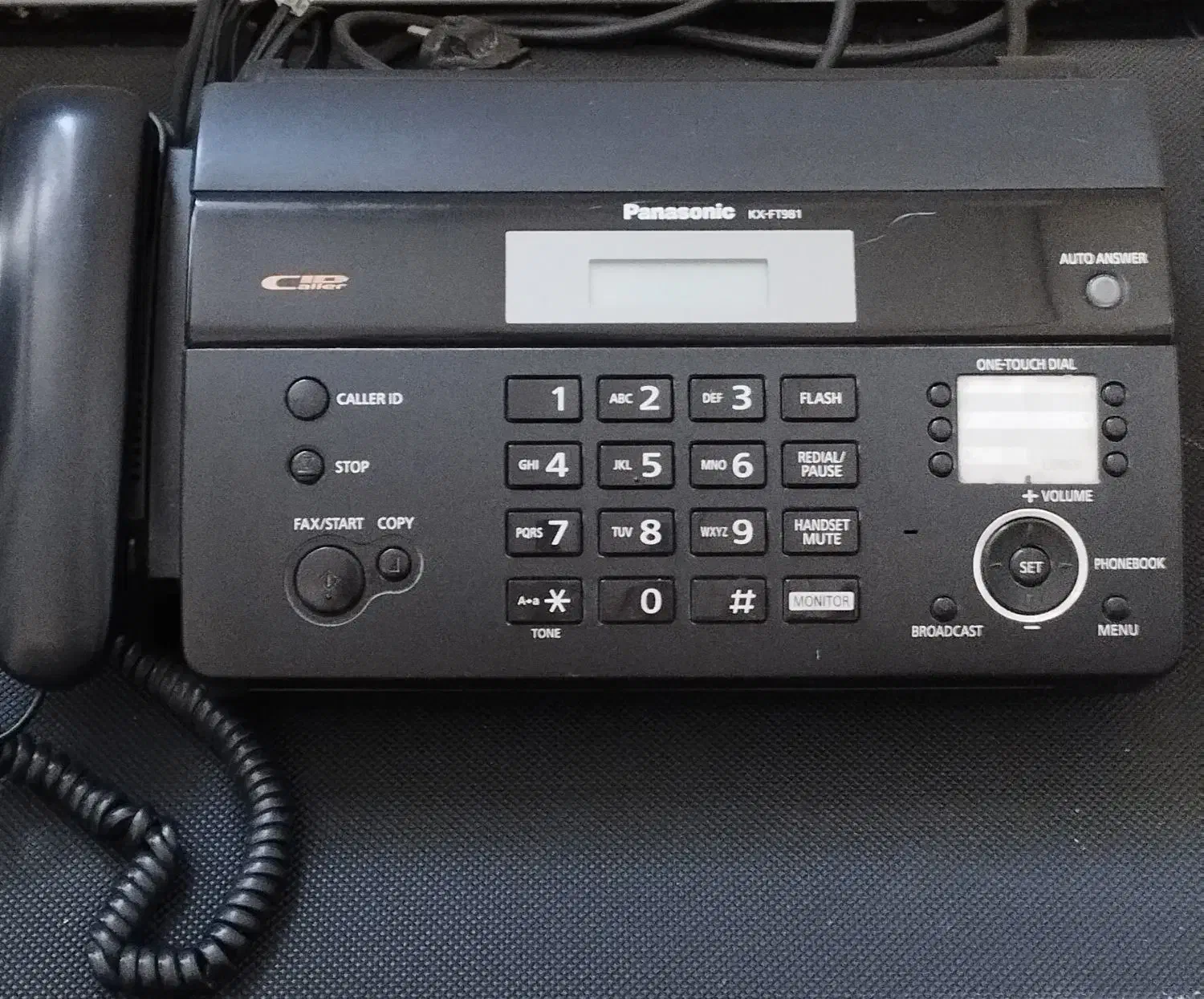 دستگاه فکس حرارتی پاناسونیک|پرینتر، اسکنر، کپی، فکس|مشهد, فدک|دیوار