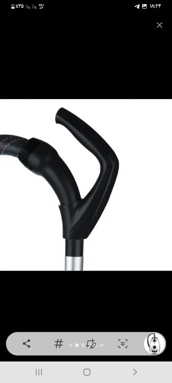 جاروبرقی پاکشوما مدل 5125|جاروبرقی، جارو شارژی، بخارشو|تهران, مینای شمالی (مخبر)|دیوار