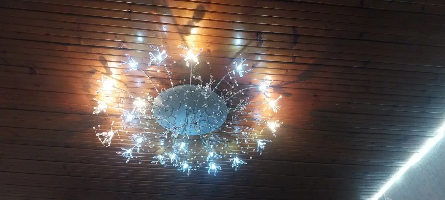 ۲عددلوستر|لوستر و چراغ آویز|چالوس, |دیوار