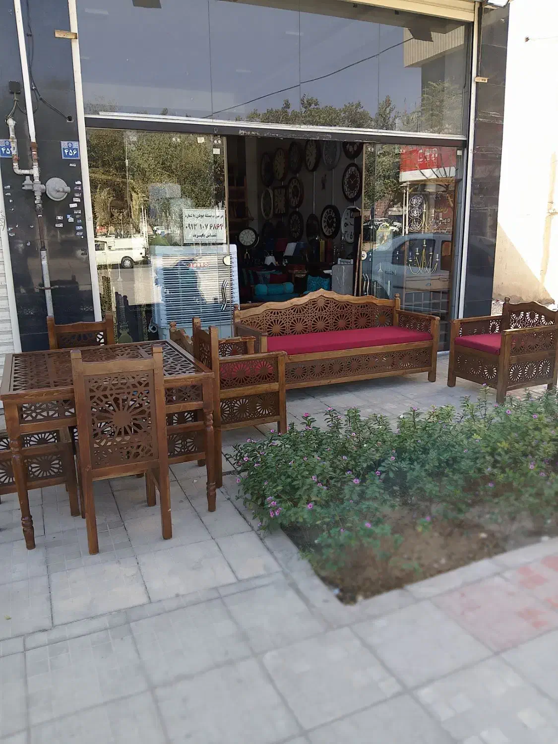 تشک وبالش سنتی روستیک|پشتی|اصفهان, هفتون|دیوار