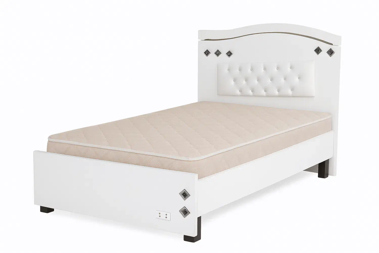 تخت خواب دو نفره همراه با تشک|تخت و سرویس خواب|پردیس, فاز ۱۱|دیوار