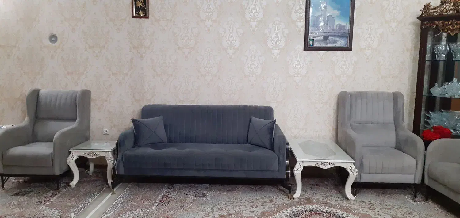 مبل راحتی ۹نفره نو نو|مبلمان خانگی و میز عسلی|اقبالیه, |دیوار