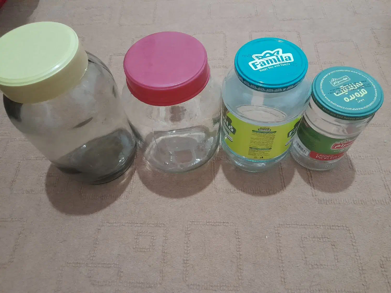 فروش بطری و ضروف پلاستیکی و بانکه ی آشپزخانه|ظروف نگهدارنده، پلاستیکی، یکبارمصرف|اردبیل, |دیوار