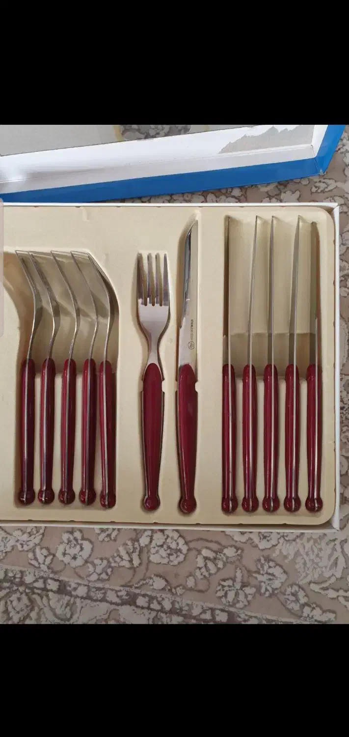 چاقو و چنگال ۶ عدد|ظروف سرو و پذیرایی|شاهین‌شهر, مخابرات (شهید بهشتی)|دیوار