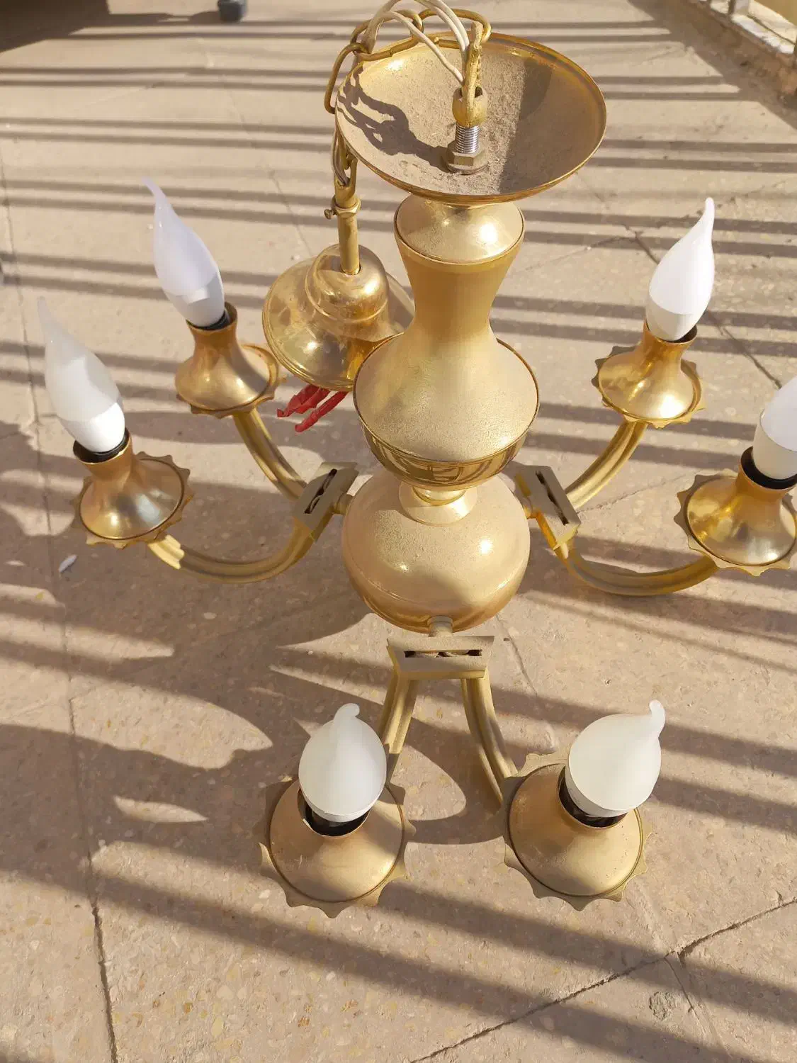 لوستر|لوستر و چراغ آویز|خوی, |دیوار