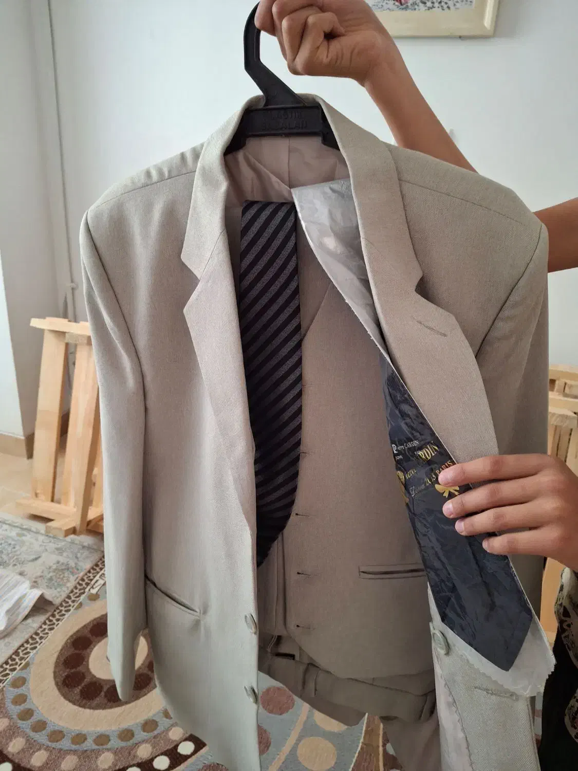 کت وشلوار وجلیقه در حد نو|لباس|شاهرود, |دیوار