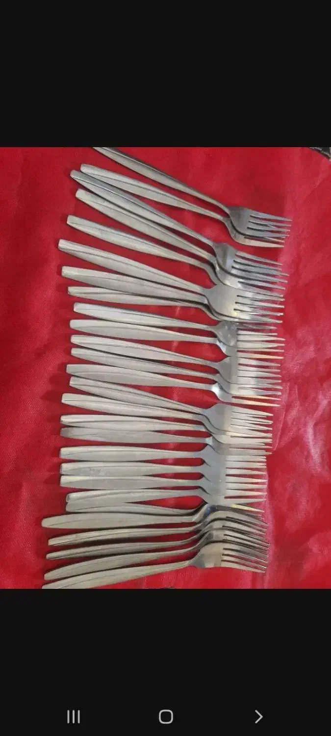 قاشق چنگال آلمانی وژاپنی۷۰۰عدد سنگین وسالم|ظروف سرو و پذیرایی|تهران, هاشمآباد|دیوار