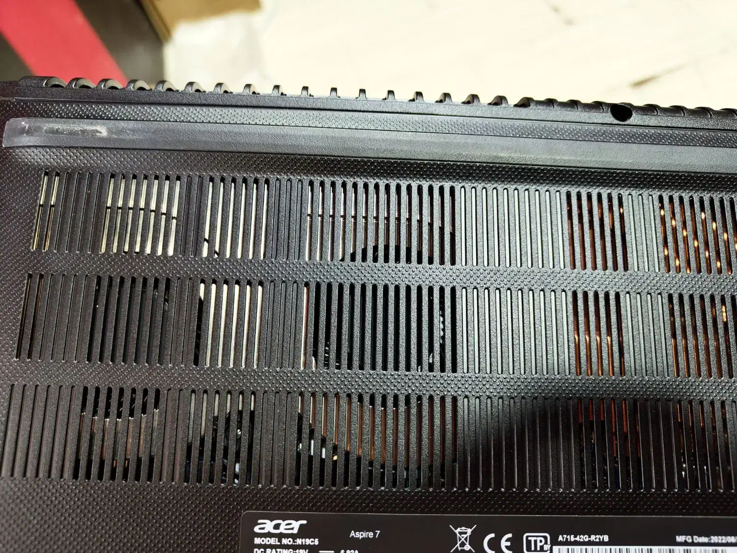 لپتاپ گیمینگ acer aspire 7 گرافیک gtx 1650|رایانه همراه|شیراز, ملاصدرا|دیوار