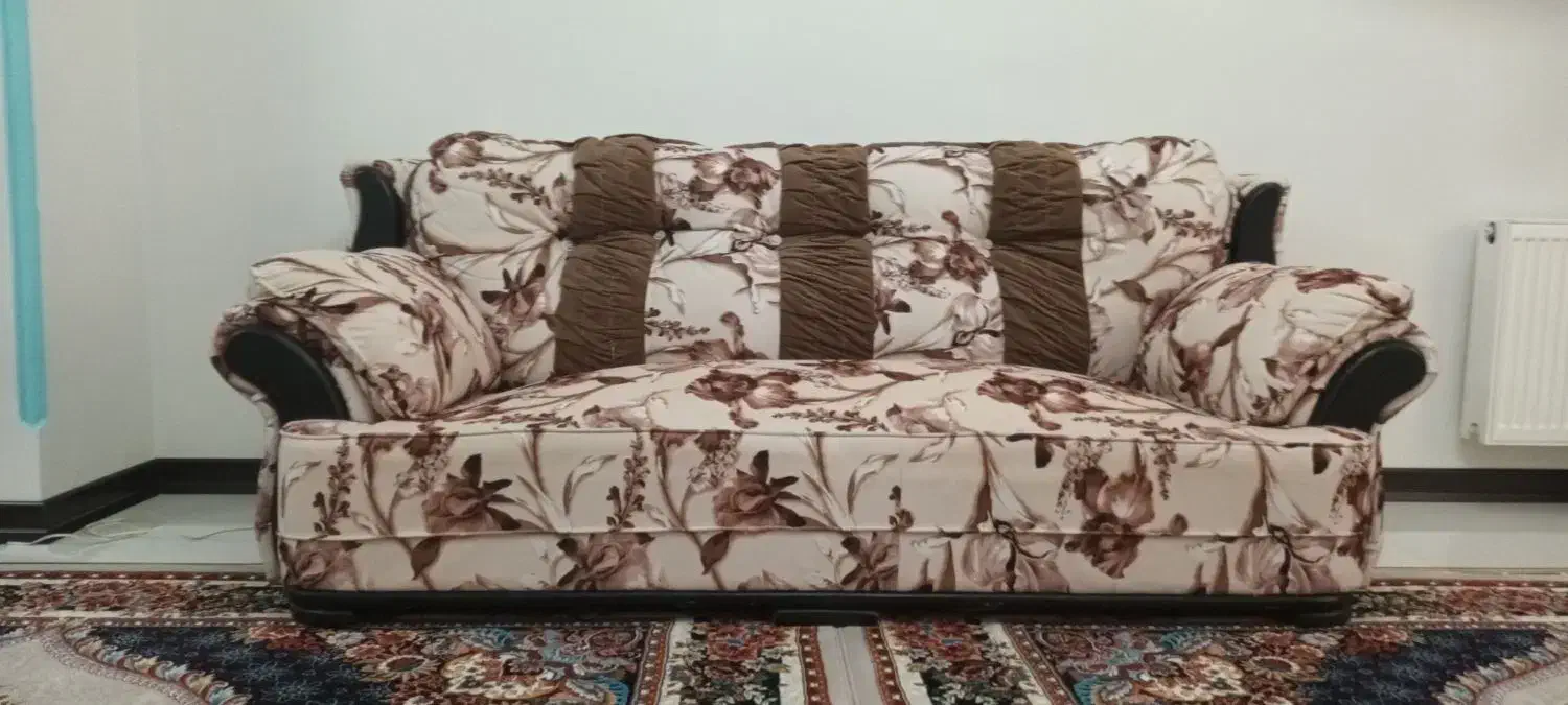 مبلمان ۷ نفره تمیزوسالم فروش فوری|مبلمان خانگی و میز عسلی|اسلامشهر, شهرک الهیه|دیوار