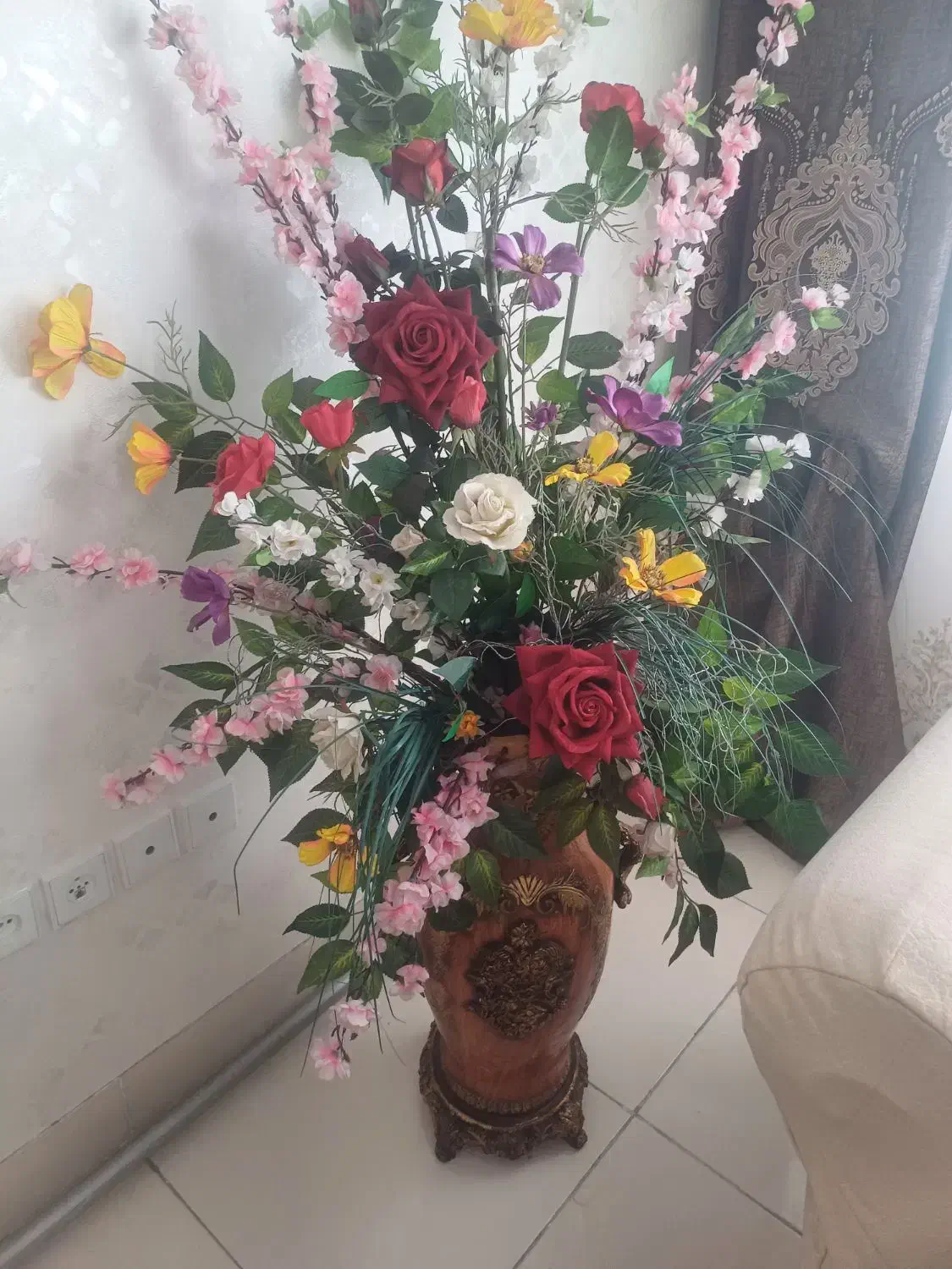 گل مصنوعی|گل مصنوعی|ارومیه, |دیوار