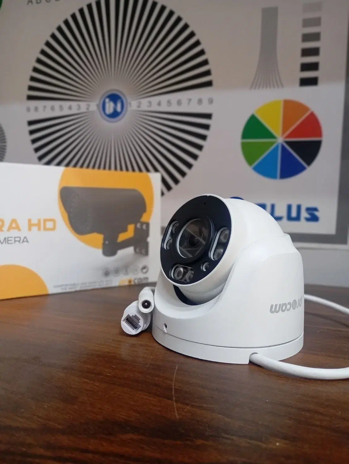 دوربین دام 5mp IP دید در شب رنگی صدا دار|دوربین مداربسته|بهارستان, |دیوار