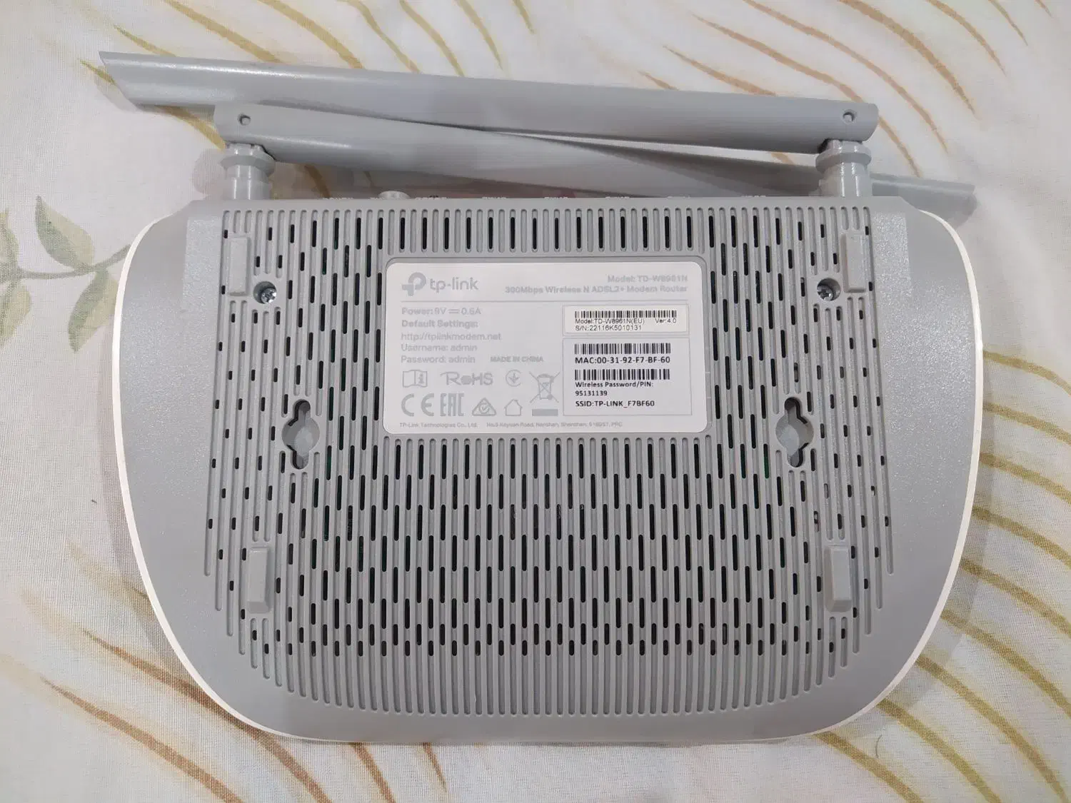 مودم / وای فای روتر TP-Link TD-W8961N|مودم و تجهیزات شبکه|تهران, تهراننو|دیوار