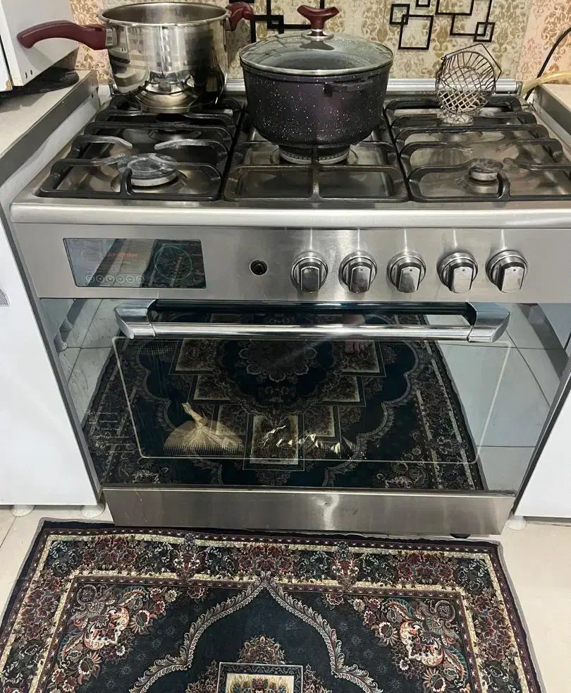 گاز تمام استیل مارکMETANدر حد نو نو|اجاق گاز و لوازم برقی پختوپز|شیراز, شریفآباد|دیوار