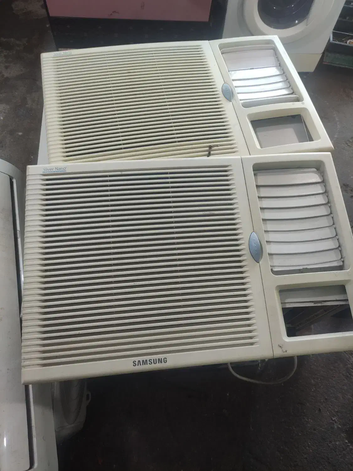 کولر پنجره ایی سامسونگ 2دستگاه|کولر گازی و فنکوئل|رشت, لاکان شهر|دیوار