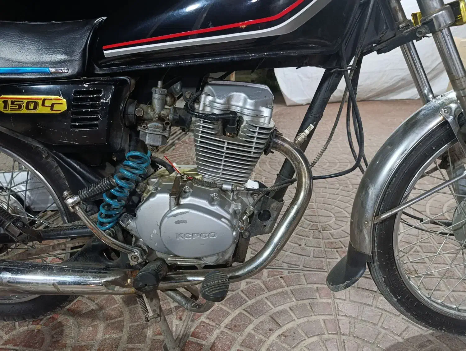 موتور مزایده ۱۵۰ وحشی|موتورسیکلت|علی‌آباد کتول, |دیوار