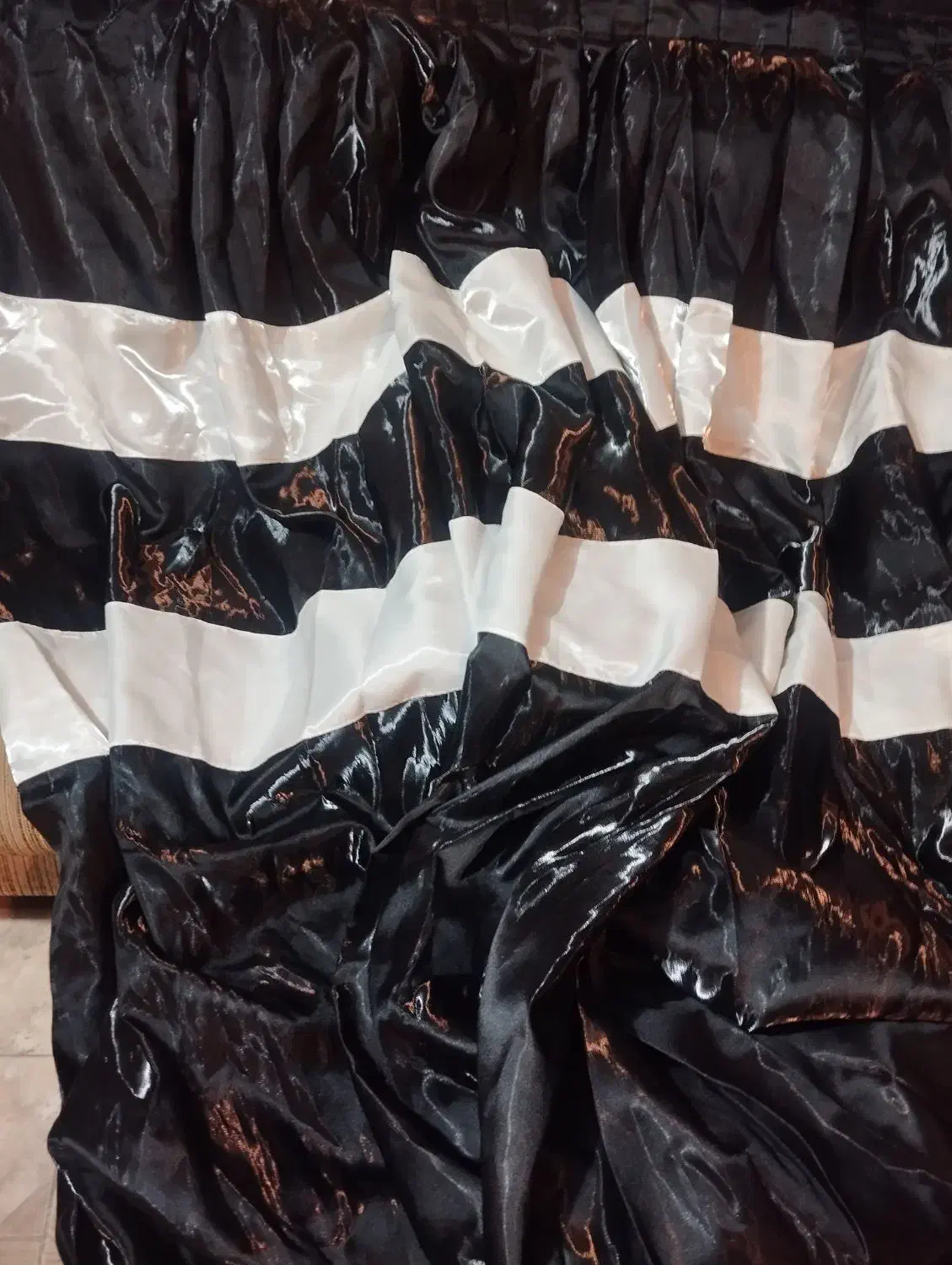 پرده ساتن اعلا|پرده، رانر، رومیزی|ری, صفاییه (چشمه علی)|دیوار