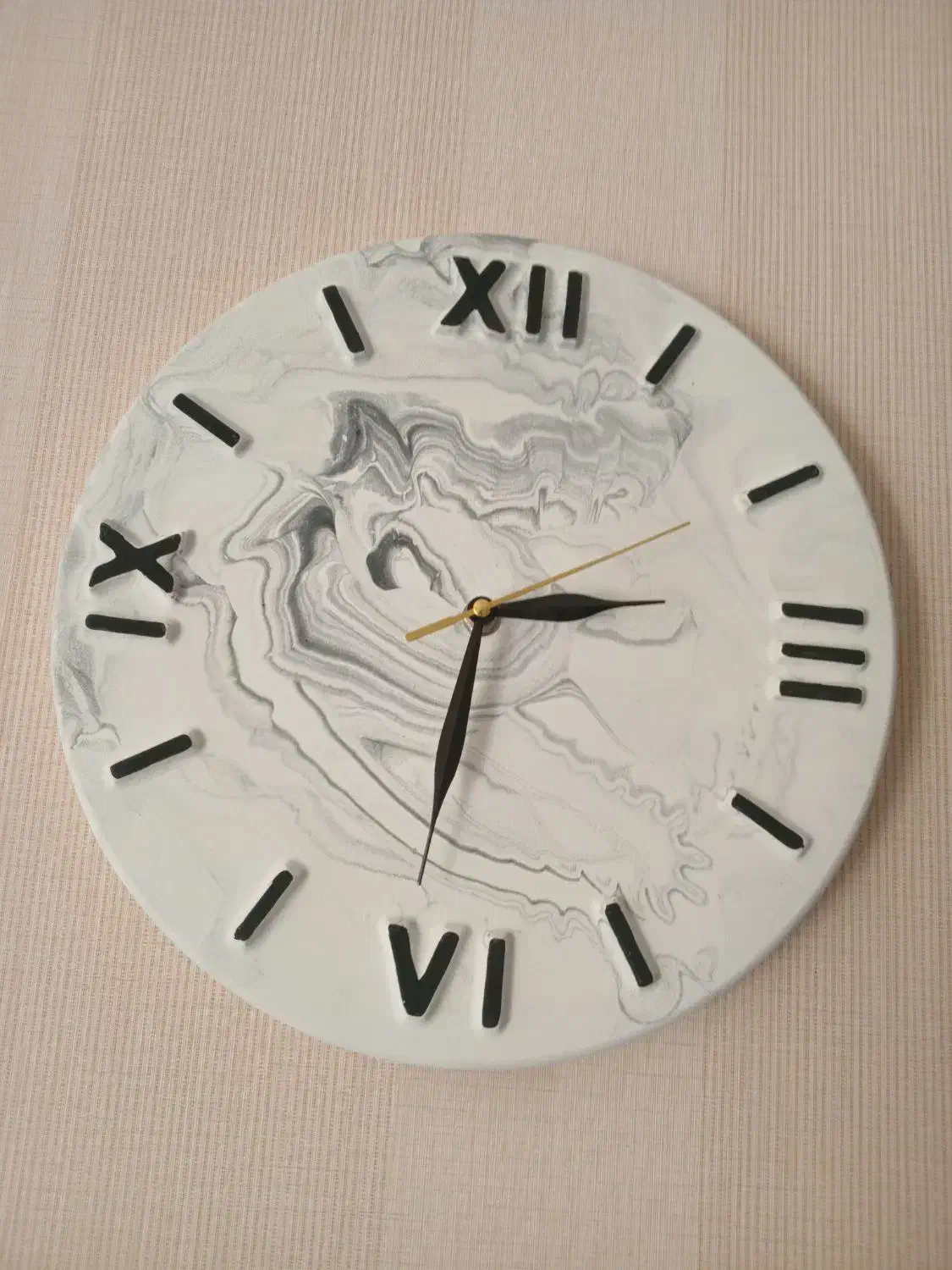 ساعت دیواری سنگ مصنوعی|ساعت دیواری و تزئینی|اصفهان, بهارستان|دیوار