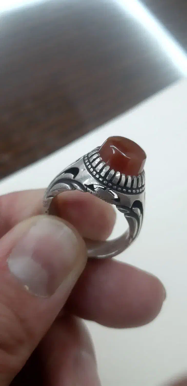 انگشتر عقیق محمد تبریری|کلکسیون اشیاء عتیقه|تهران, مجیدآباد|دیوار