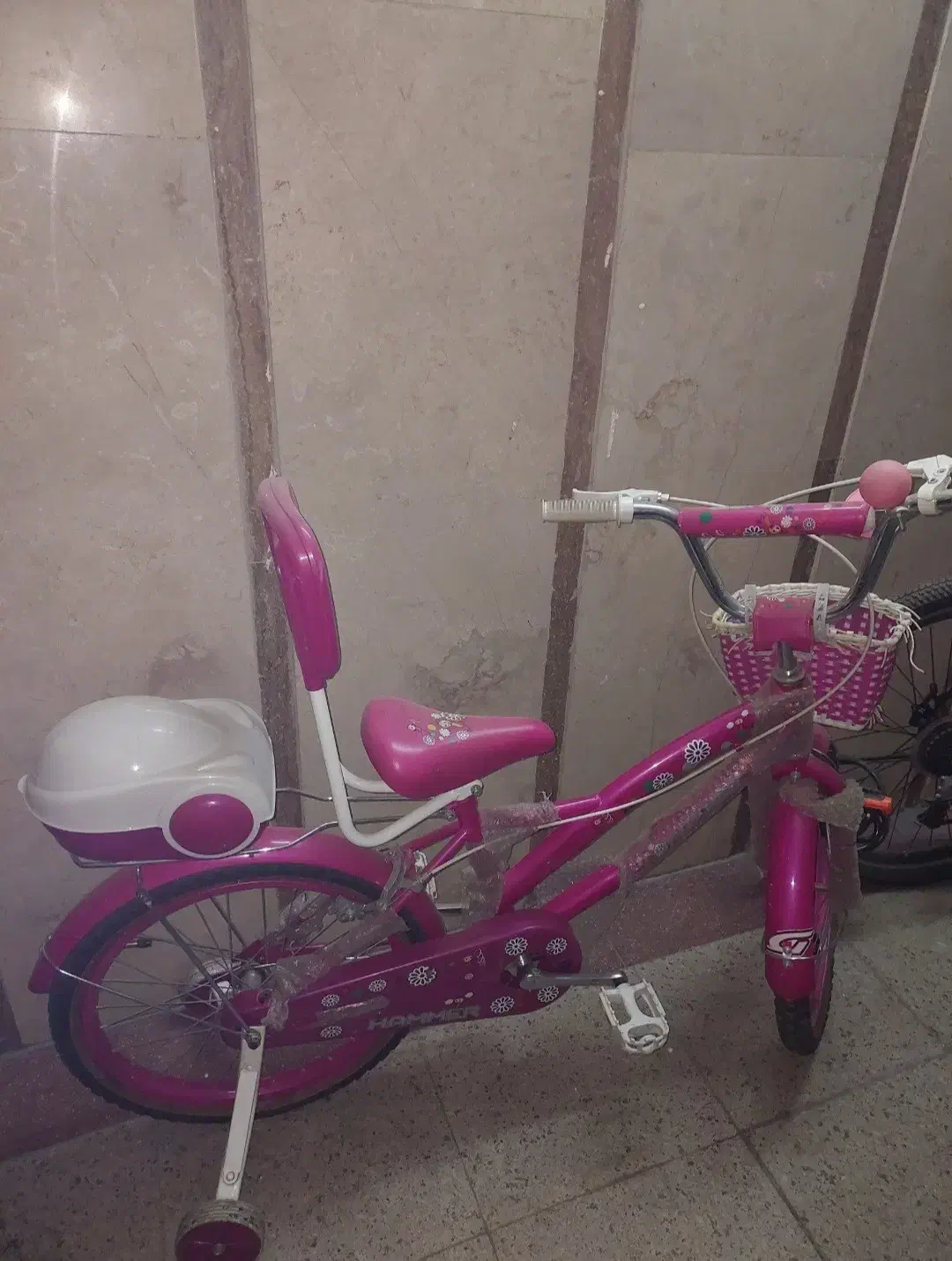 دوچرخه ۱۶ دخترونه|دوچرخه، اسکیت، اسکوتر|ری, سرتخت|دیوار