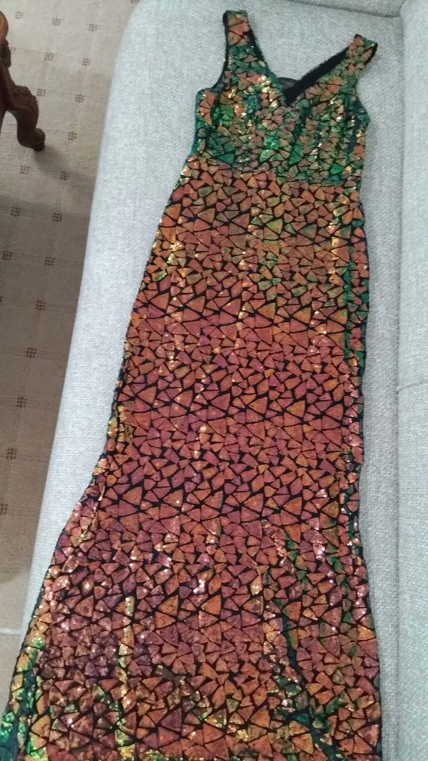 لباس مجلسی پولکی سایز ۴۰|لباس|قم, فرهنگیان و شهربانی|دیوار