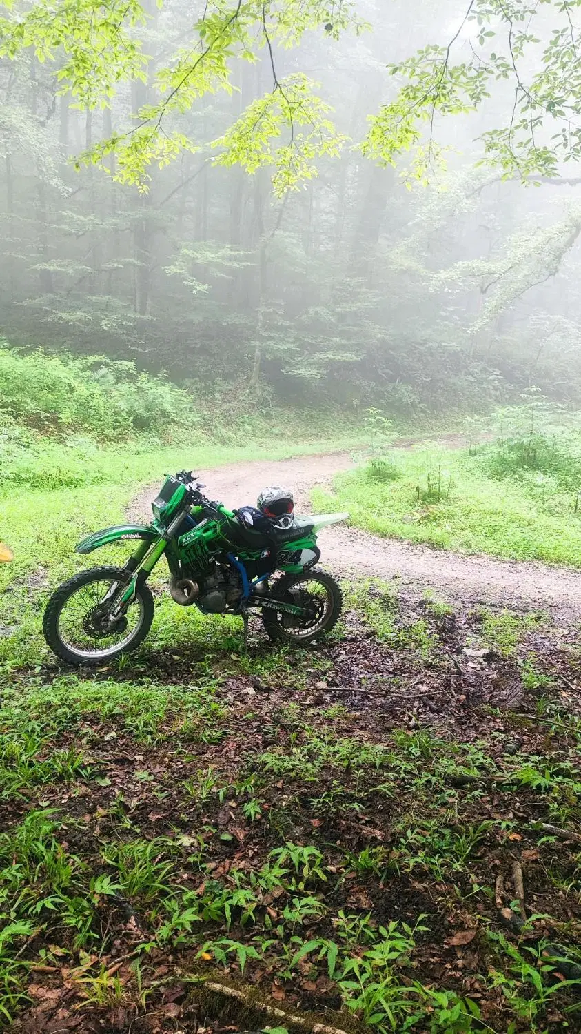 Kawasaki kdx 250|موتورسیکلت|چالوس, |دیوار