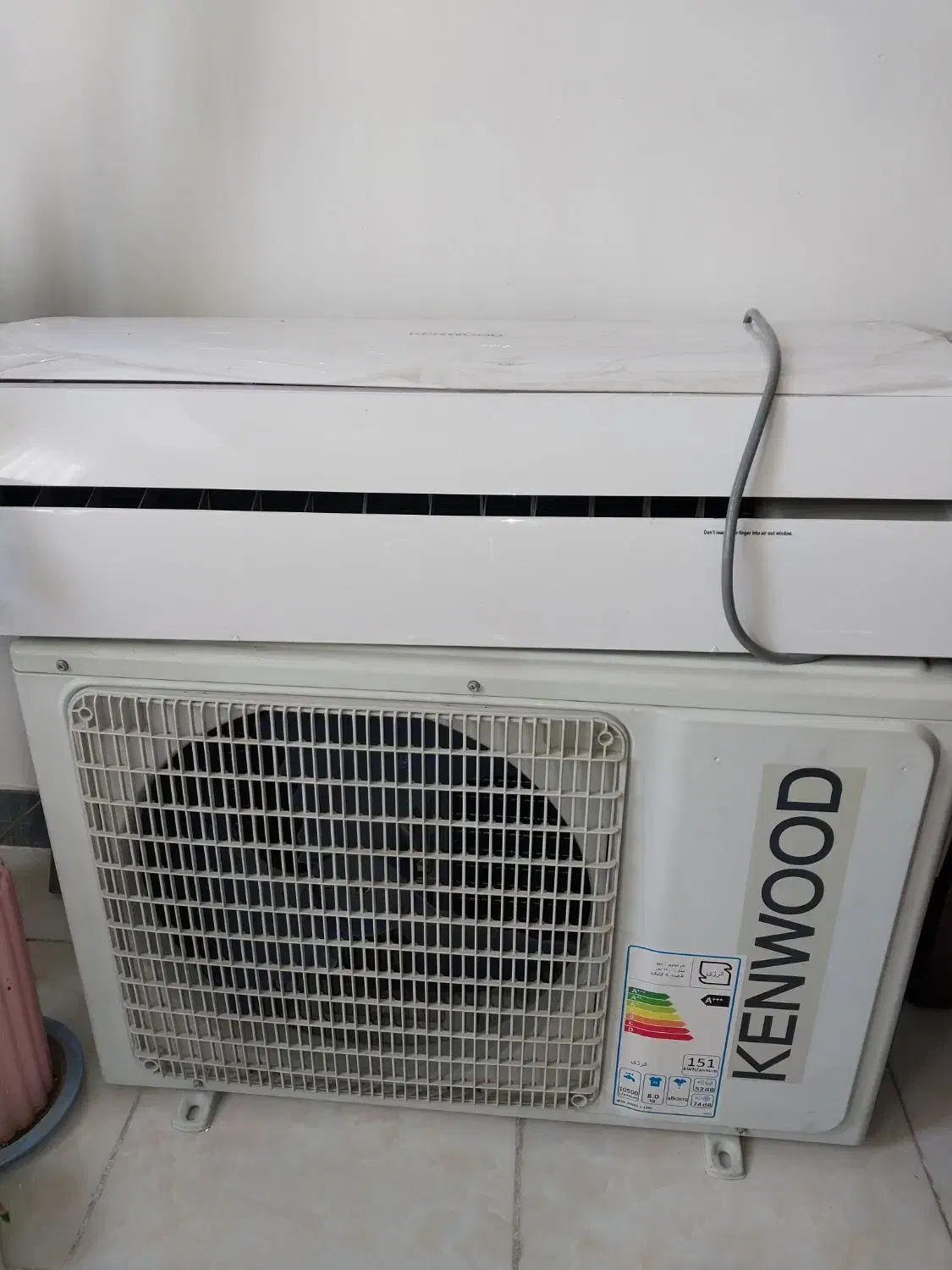 کولر کنوود ۱۸ سه ماه کارکرد|کولر گازی و فنکوئل|رودسر, |دیوار