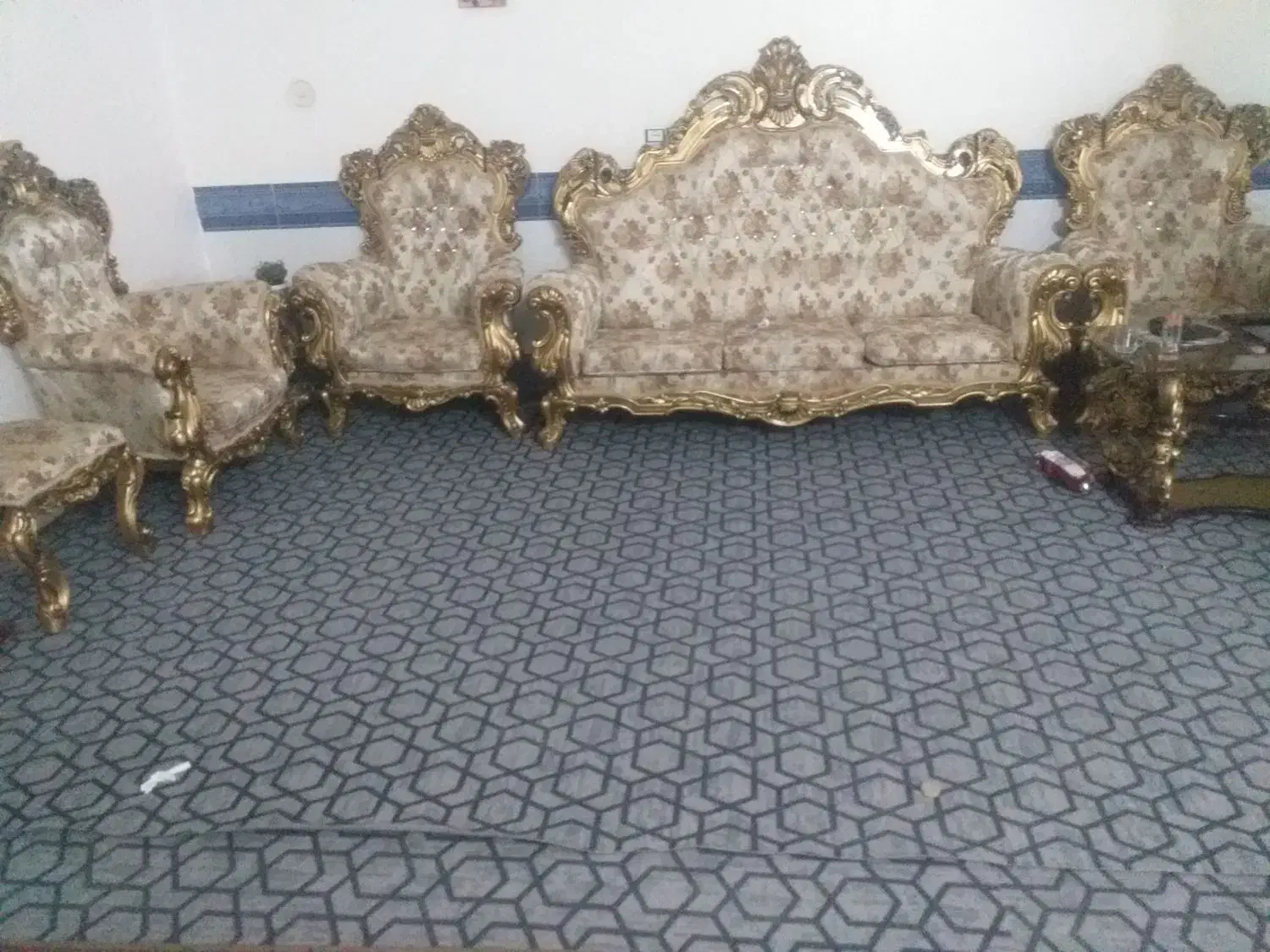 مبل ۹نفره|مبلمان خانگی و میز عسلی|قم, شهرک توانیر|دیوار
