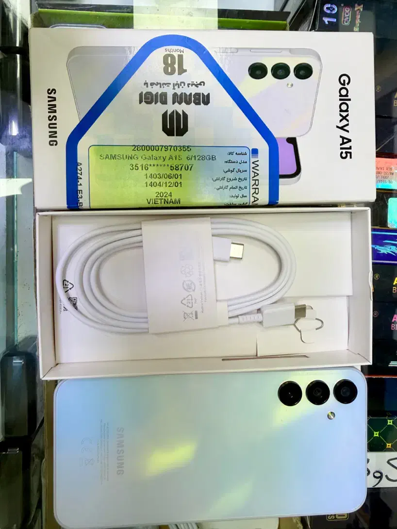 کارکرده تمیزسالم سامسونگ A15 رم 6 حافظه 128 ویتنام|موبایل|تبریز, |دیوار