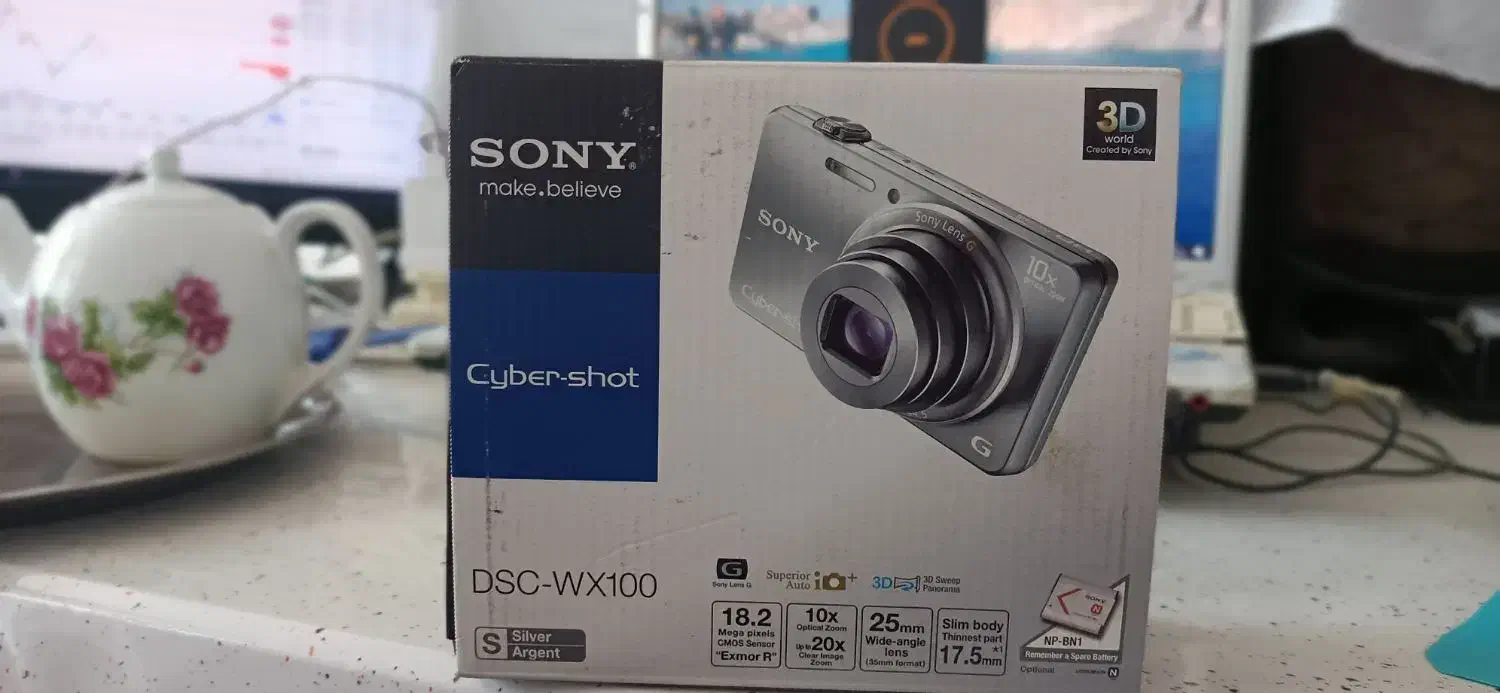 دوربین عکاسی سونی wx100|دوربین عکاسی و فیلم‌برداری|برخوار, |دیوار