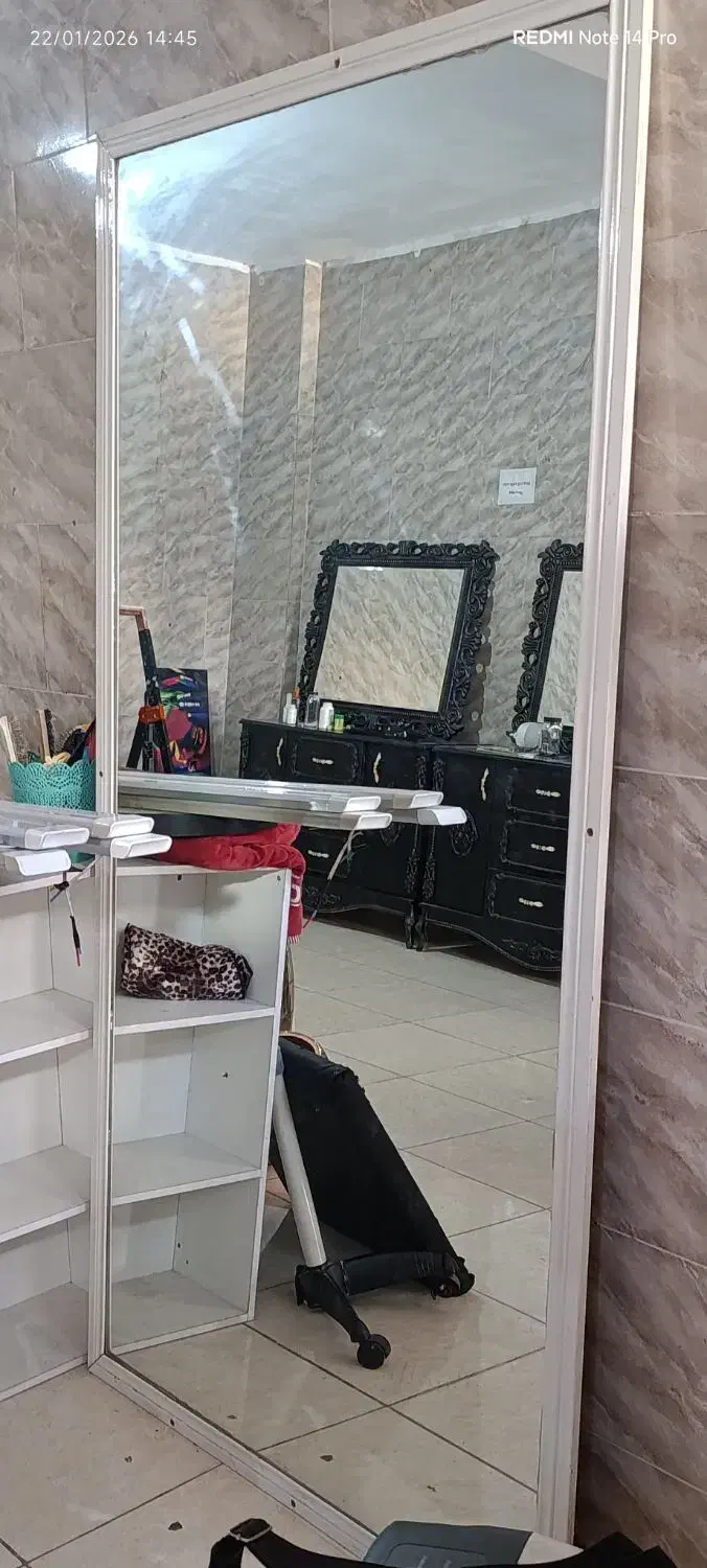 اینه‌قدی‌۱ونیم‌در۲ونیم‌فروشی‌تمیزبدون‌لک|آینه|گرگان, |دیوار