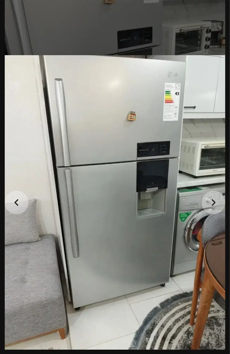 یخچال فریزر ال جی اصل کره|یخچال و فریزر|ایلام, |دیوار