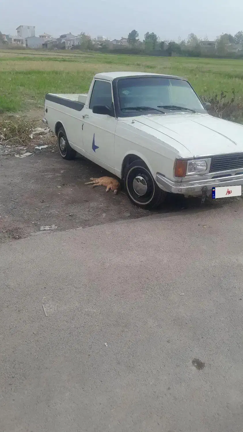 وانت بی رنگ بیضربه|خودرو سواری و وانت|رشت, حافظ آباد|دیوار