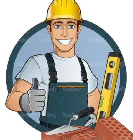 استاد کار بنا دیوارچینی شیب بندی سیمان زنی و..|خدمات پیشه و مهارت|لنجان, |دیوار