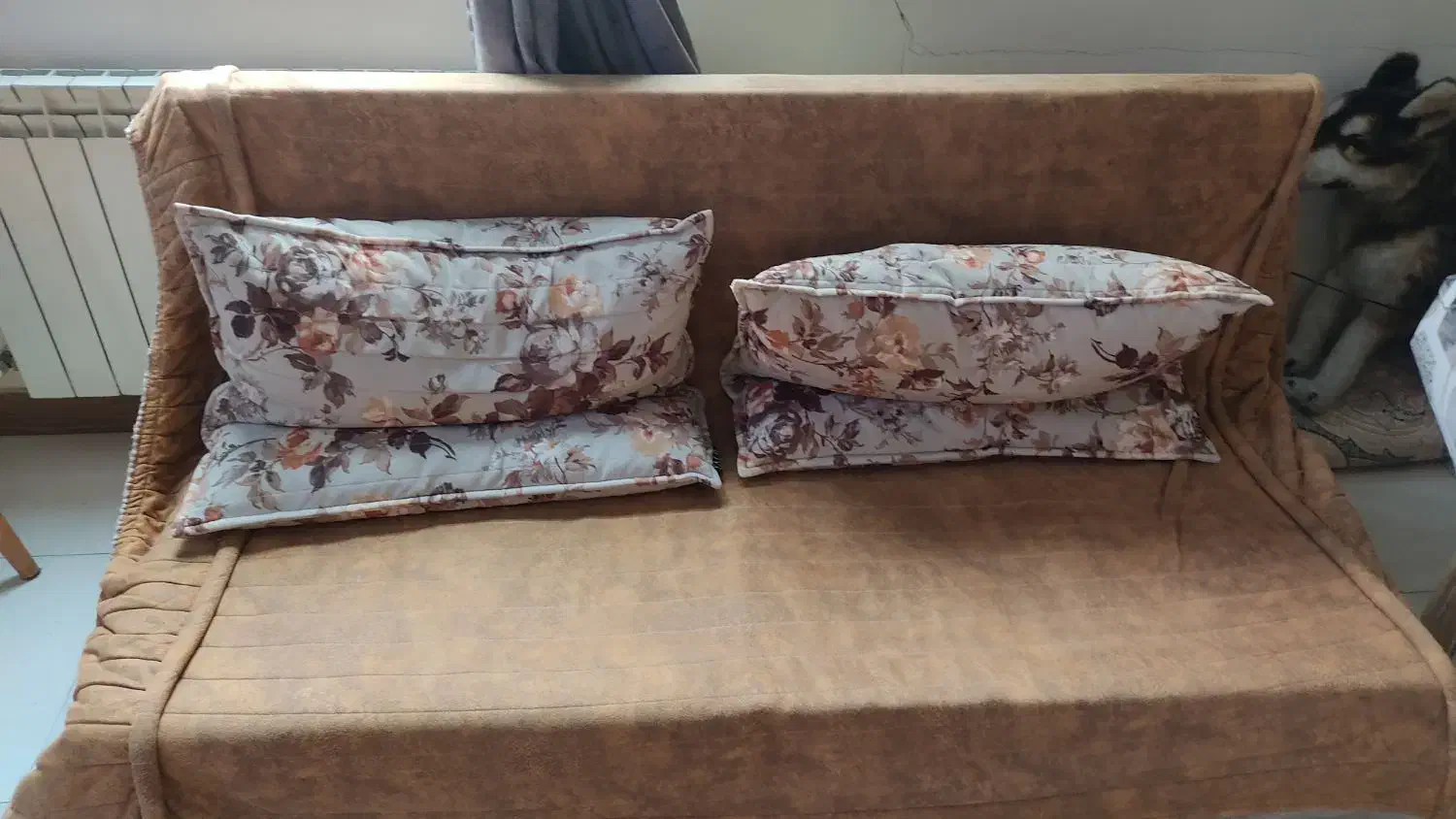 مبل دونفره تختخوابشو(تخت خوابشو)|مبلمان خانگی و میز عسلی|تهران, تاکسیرانی|دیوار