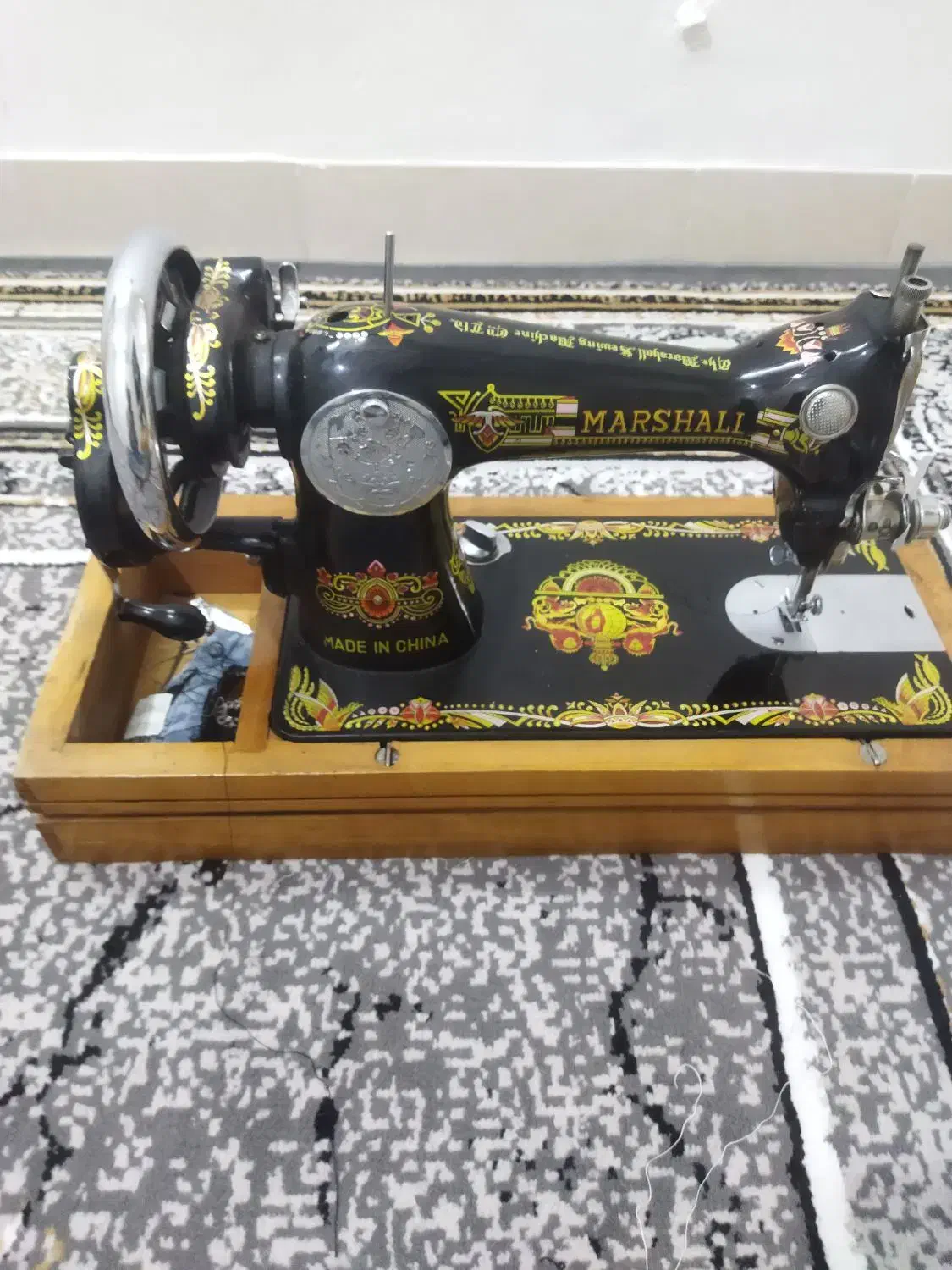 چرخ خیاطی مارشال|چرخ خیاطی و ریسندگی|پاکدشت, پاکدشت (مامازند)|دیوار