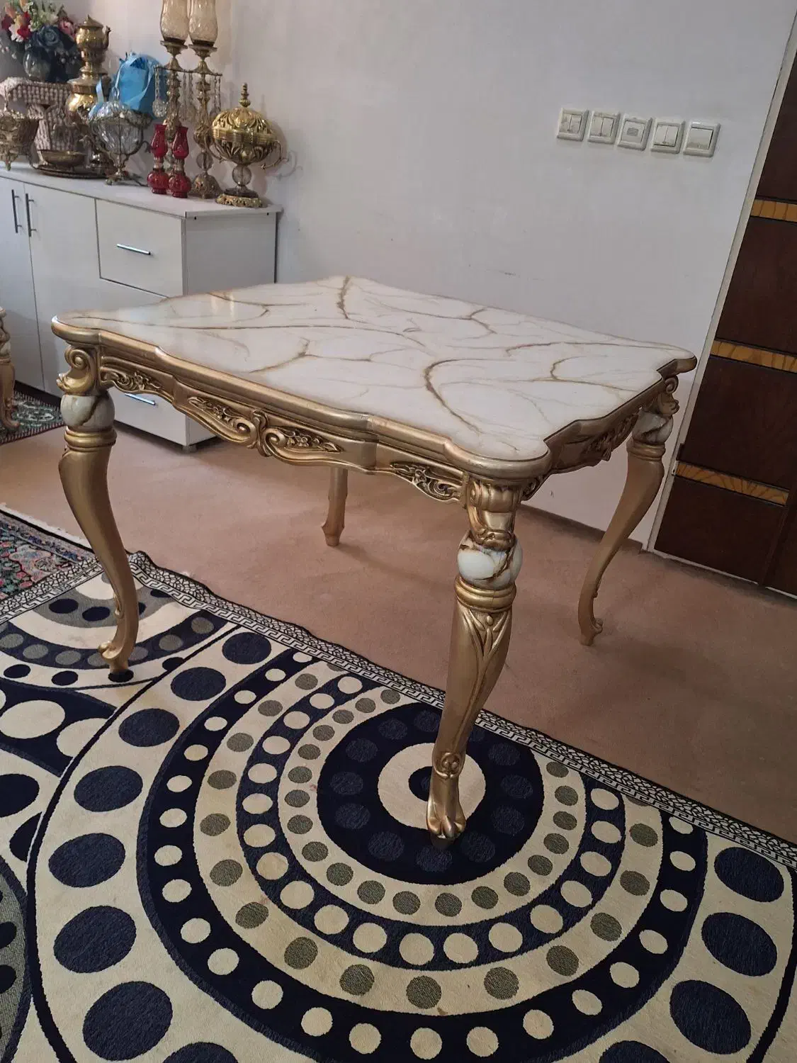 میزغذاخوری سلطنتی چوبی نو|میز و صندلی غذاخوری|اردبیل, |دیوار