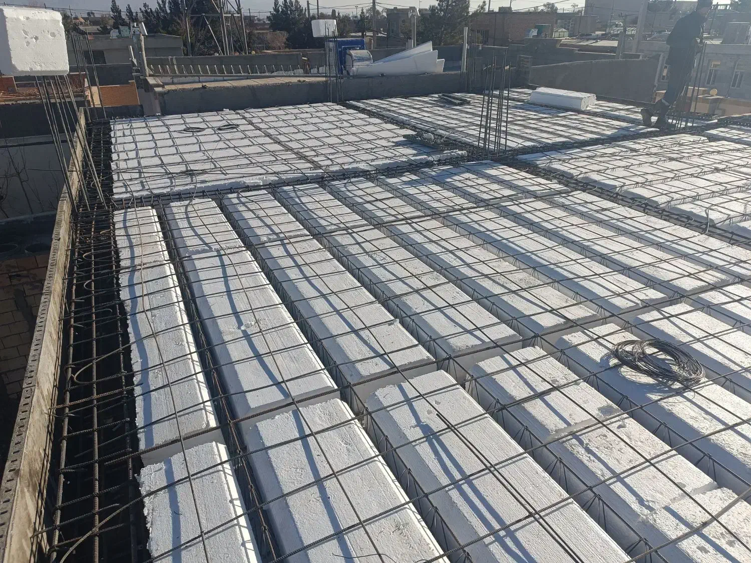 اجرای اسکلت ارماتوربندی|خدمات پیشه و مهارت|دامغان, |دیوار