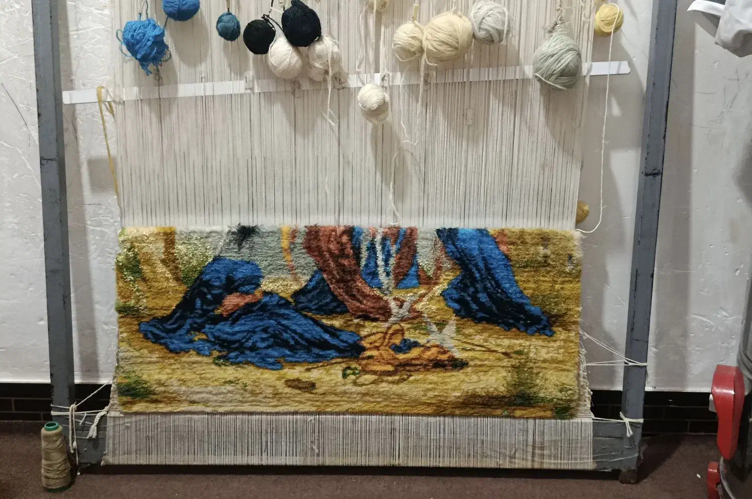 تابلو فرش دست بافت|تابلو فرش|بروجرد, |دیوار