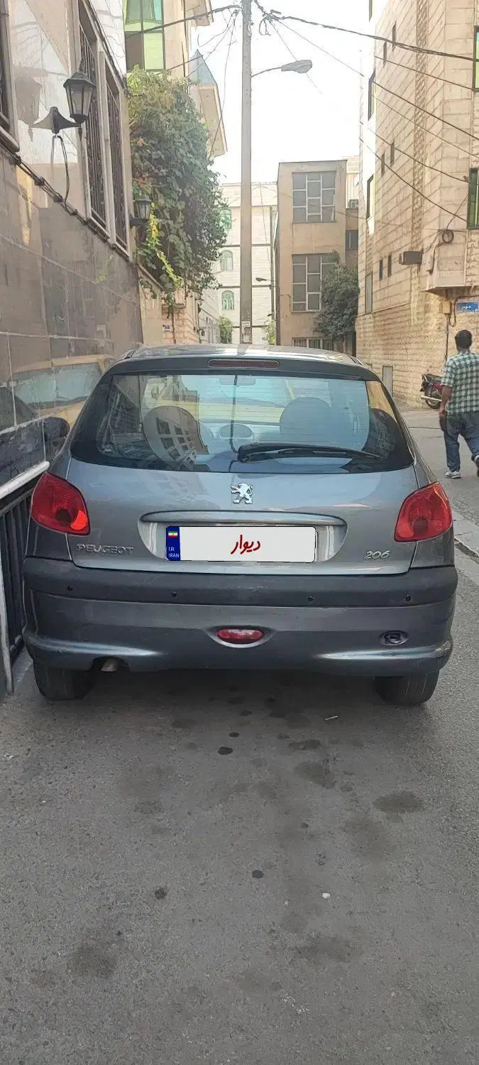 206 تیپ 5|خودرو سواری و وانت|تهران, هفت چنار|دیوار