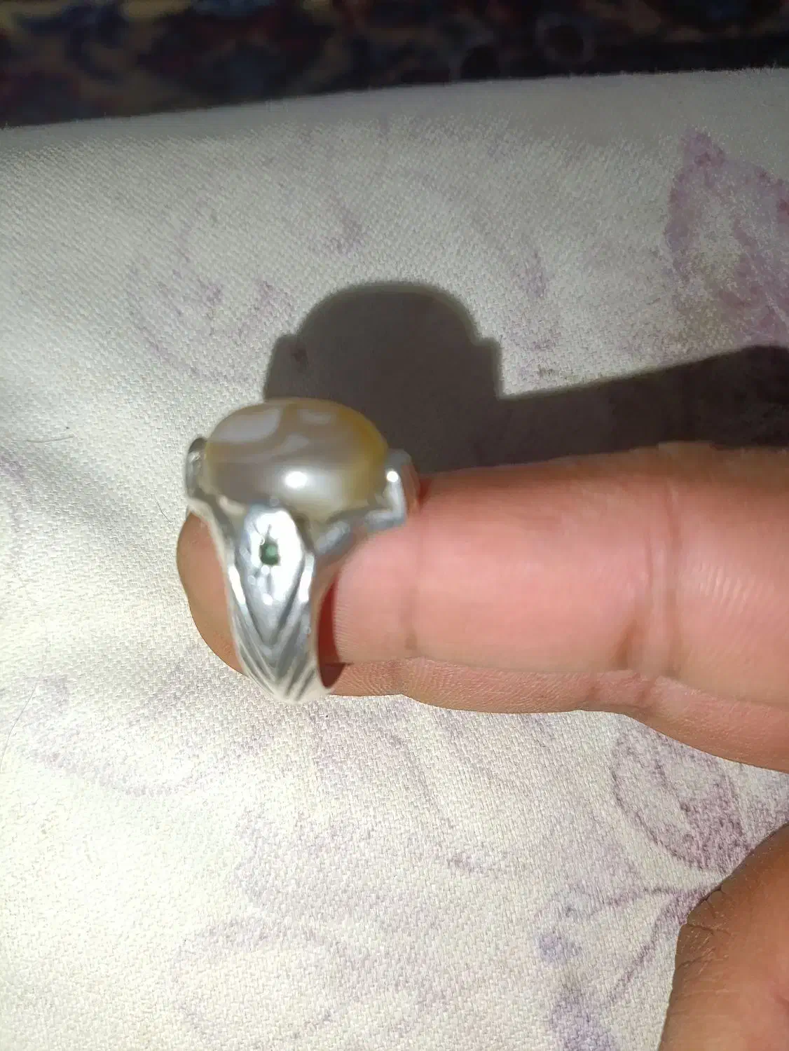 انگشتر چشم باباقوری اصل|جواهرات|رامهرمز, |دیوار