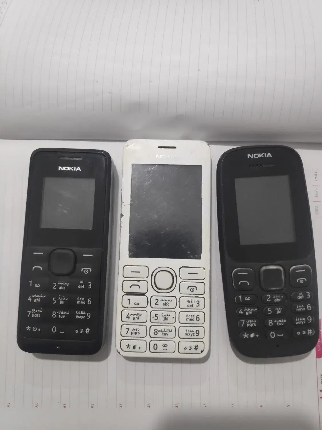 سه عدد گوشی نوکیا اصلی|موبایل|گرگان, |دیوار